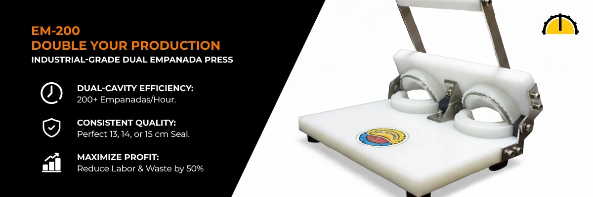 Precision empanada molding system for consistent product quality